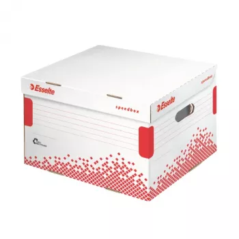 Esselte δοχείο αρχειοθέτησης Speedbox FSC® Medium, κόκκινο, λευκό, 430 g, 325 x 367 x 263 mm