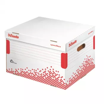 Esselte δοχείο αρχειοθέτησης Speedbox FSC® LAF, κόκκινο, λευκό, 500 g, 334 x 392 x 301 mm