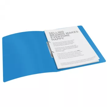 Esselte ντοσιέ με κρίκους PP Vivida 2RR/16 mm, A4, πλαστικό, μπλε, 100 φύλλα, 1,6 cm, 25 mm