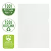 Esselte Recycle Folder A4, φάκελος έργου, A4, πολυπροπυλένιο (PP), διαφανές, κάθετη διάταξη, 220 mm