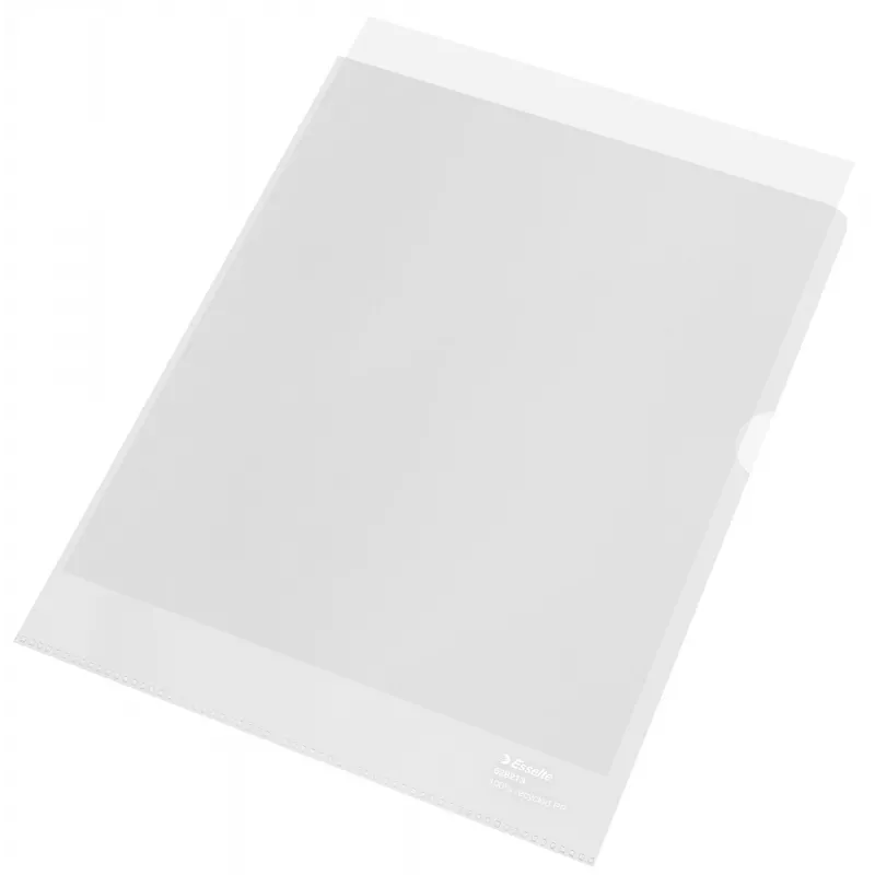 Esselte Recycle Folder A4, φάκελος έργου, A4, πολυπροπυλένιο (PP), διαφανές, κάθετη διάταξη, 220 mm