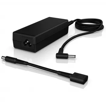 HP 90W Smart AC Adapter, φορητός υπολογιστής, εσωτερικού χώρου, 90 W, HP Notebooks με υποδοχές 4,5 mm και 7,4 mm, Business, μαύρο