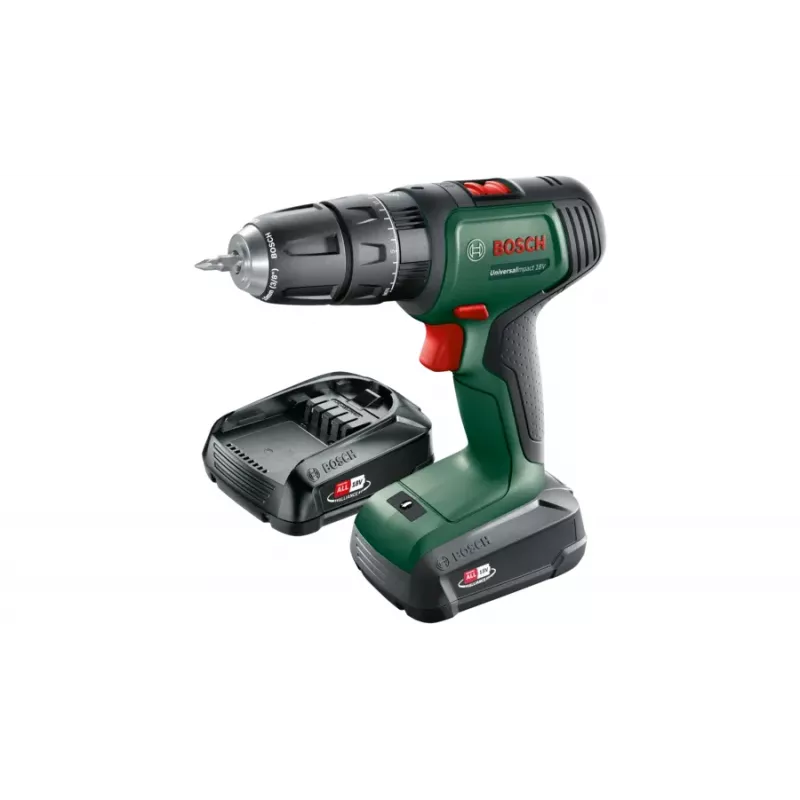 Bosch UniversalImpact 18V 1450 U/min χωρίς κλειδί 1,3 kg πράσινο