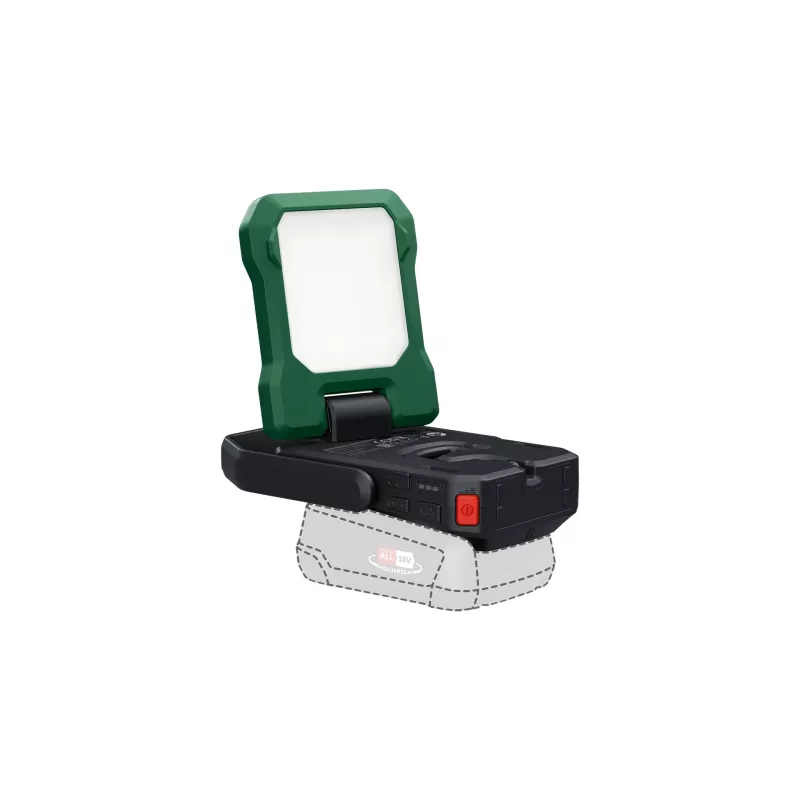 Bosch EasySpotLight 18V-400 μαύρο, πράσινο φακός τσέπης LED