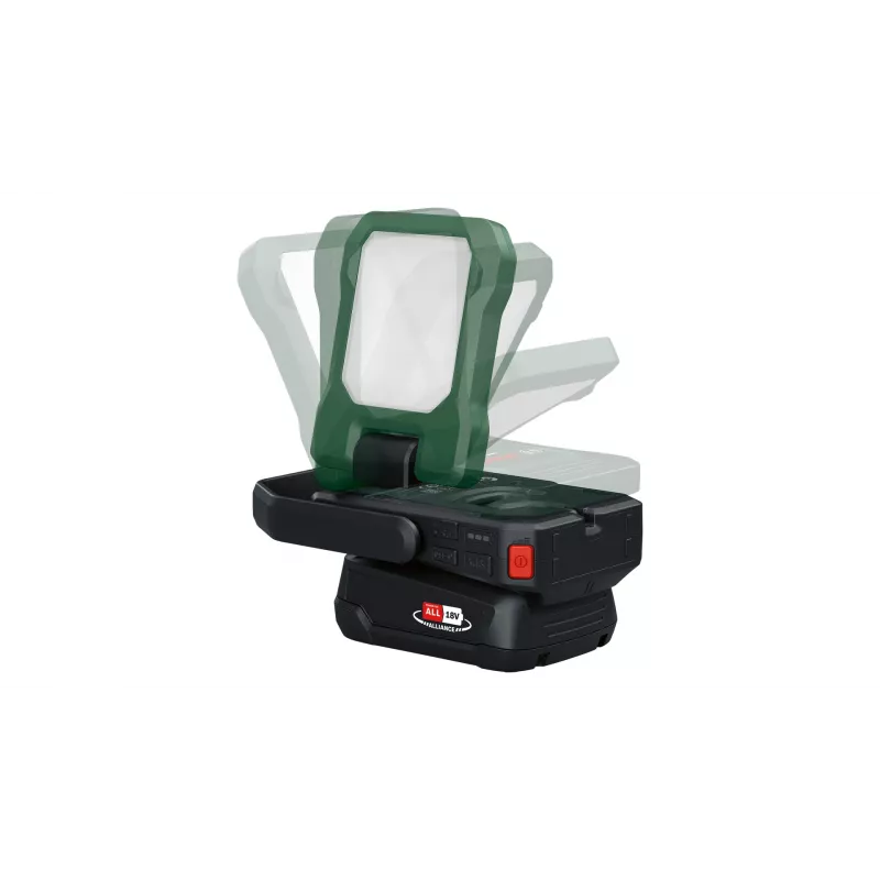 Bosch EasySpotLight 18V-400 μαύρο, πράσινο φακός τσέπης LED