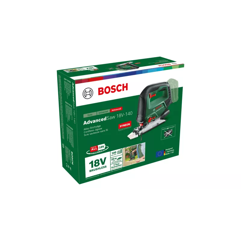 Bosch AdvancedSaw 18V επαναφορτιζόμενη σέγα 3000 spm 1,9 kg