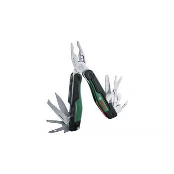 Bosch 1 600 A02 Z98 πολυεργαλείο-τανάλια μεγέθους τσέπης 16 εργαλεία μαύρο, πράσινο