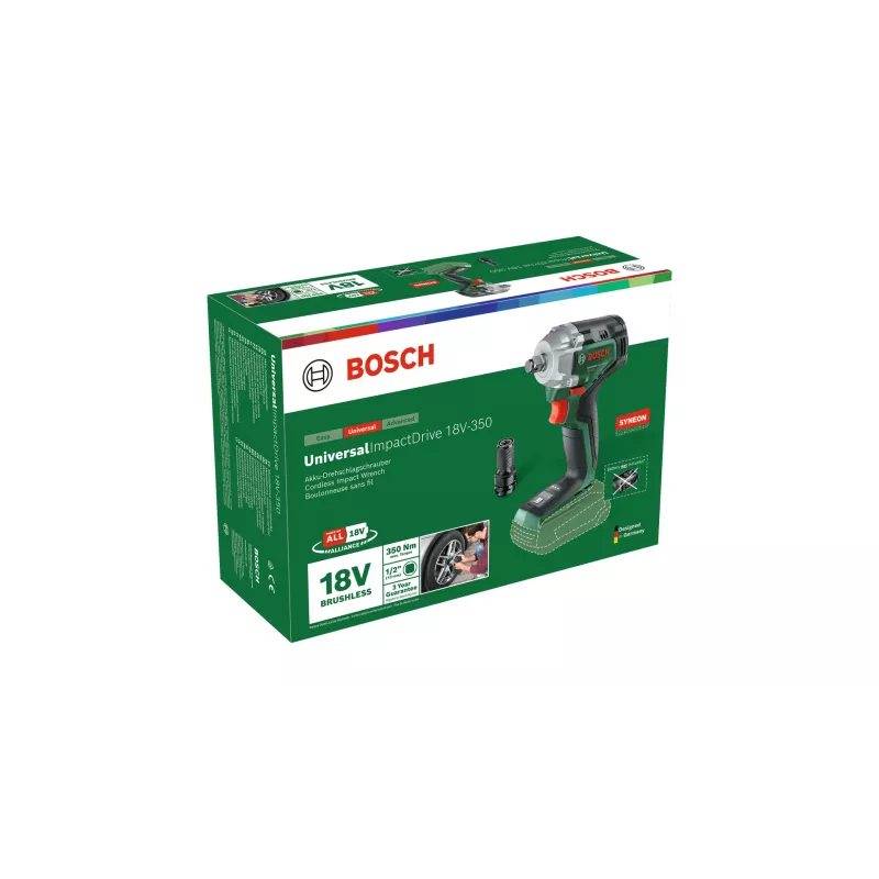 Bosch ImpactDrive 18V-350 2300 rpm Μαύρο, Πράσινο