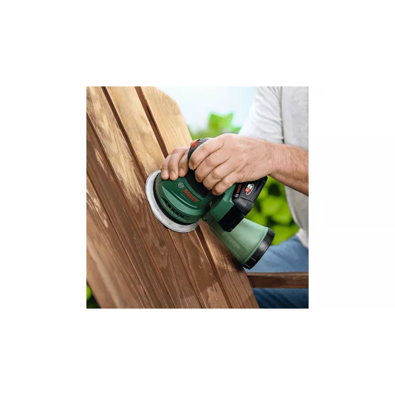 Bosch EasyOrbit 18V-10 Εκκεντρικός λειαντήρας 23000 OPM Μαύρο, Πράσινο
