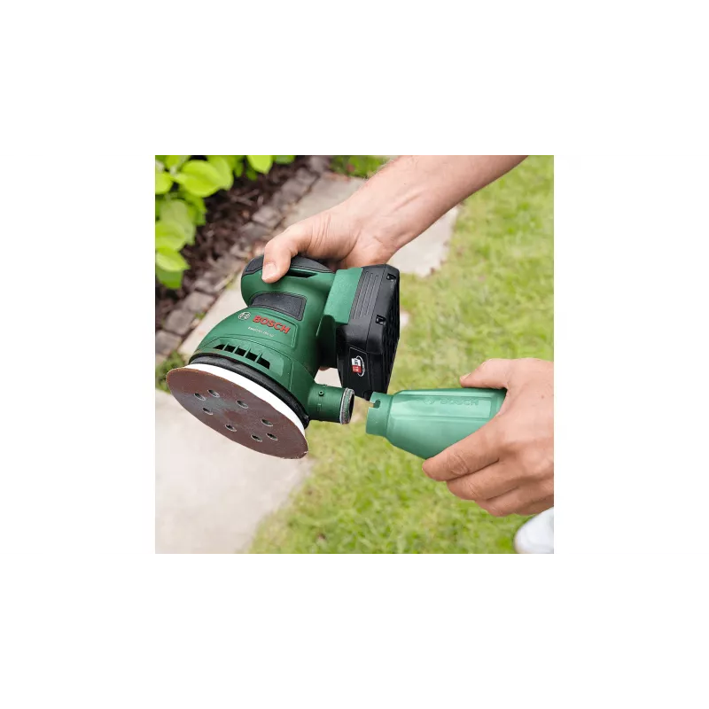 Bosch EasyOrbit 18V-10 Εκκεντρικός λειαντήρας 23000 OPM Μαύρο, Πράσινο