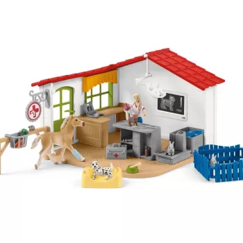 schleich Κτηνιατρείο με ζώα, Αγρόκτημα, Ζώα φάρμας / Παιχνίδι φάρμας, 3 έτος(-η), Πολύχρωμο
