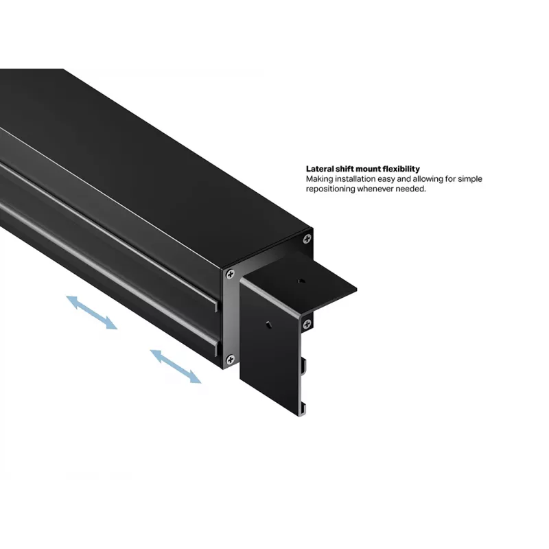 Multibrackets M 16:9 Μοτοριζόμενη οθόνη προβολής 300x168, 135 ίντσες Μαύρη Έκδοση