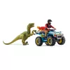 σετ παιχνιδιού Schleich Dinosaurs Quad διαφυγή από τον Velociraptor