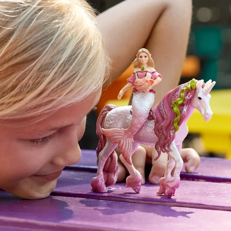 Schleich BAYALA γοργόνα Feya σε υποβρύχιο μονόκερο