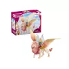 φιγούρα Schleich BAYALA νεράιδα σε πτήση με φτερωτό λιοντάρι