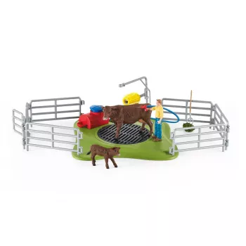 αγρόκτημα Schleich FARM WORLD Happy Cow Wash