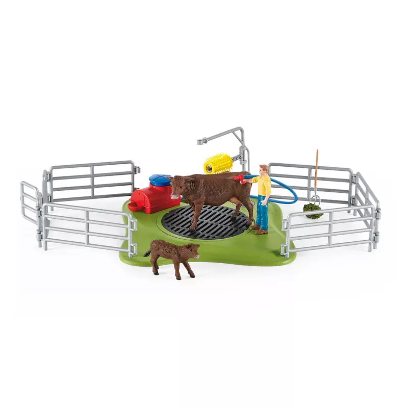 αγρόκτημα Schleich FARM WORLD Happy Cow Wash