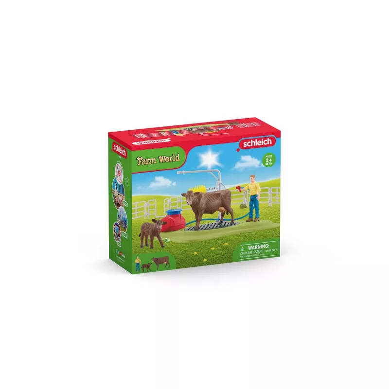 αγρόκτημα Schleich FARM WORLD Happy Cow Wash