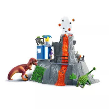 ζώο Schleich Dinosaurs Volcano Expedition Base Camp πολύχρωμο 42564