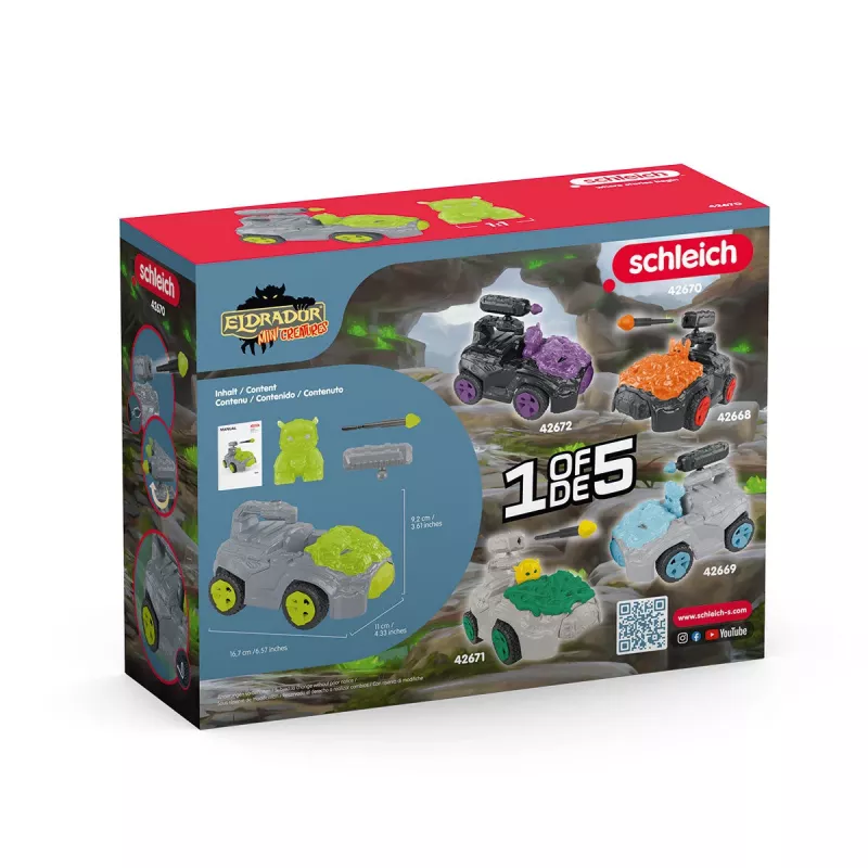 Schleich ELDRADOR CREATURES Stone CrashMobile μίνι φιγούρα 7–12 ετών