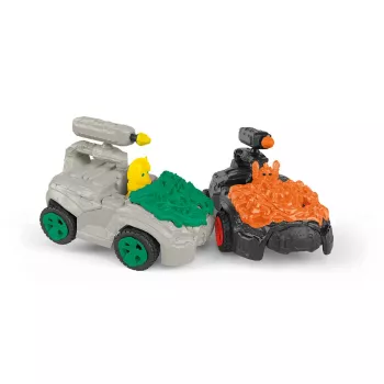 Jungle CrashMobile με μίνι πλάσμα Schleich 42671 πολύχρωμο