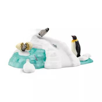 Schleich Penguin Family Fun φιγούρα παιχνιδιού πολύχρωμη 42661
