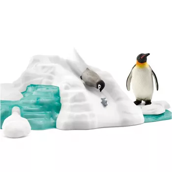 Schleich Penguin Family Fun φιγούρα παιχνιδιού πολύχρωμη 42661
