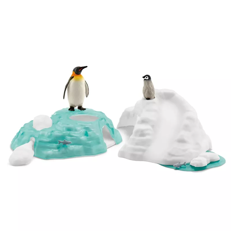 Schleich Penguin Family Fun φιγούρα παιχνιδιού πολύχρωμη 42661