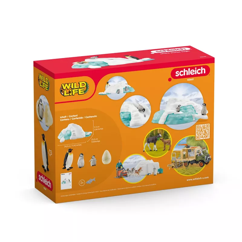 Schleich Penguin Family Fun φιγούρα παιχνιδιού πολύχρωμη 42661