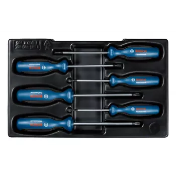 Bosch Σετ με 6 επαγγελματικά κατσαβίδια Torx Ίσιο κατσαβίδι