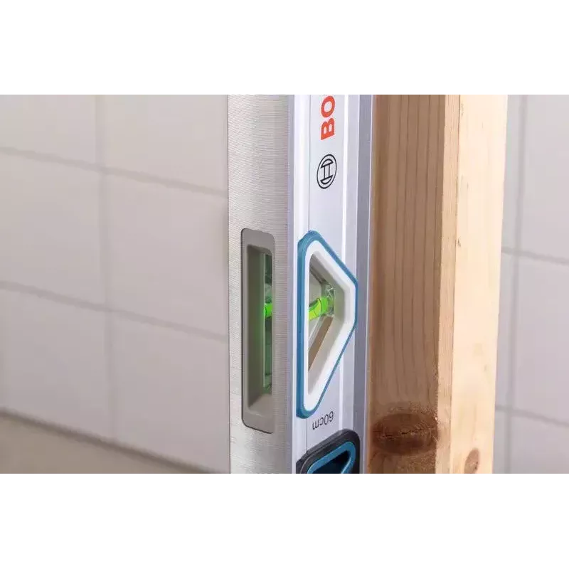 Bosch 1 600 A01 V3Y Αλφάδι 0,6 m μαύρο, ασημί