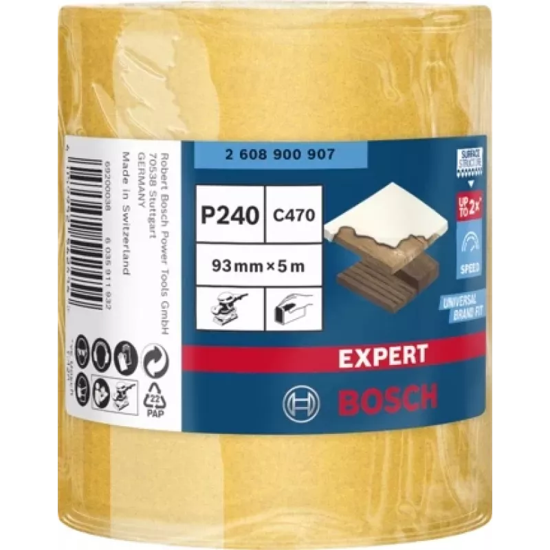 Bosch 2 608 900 907 εξάρτημα χειροκίνητης λείανσης ρολό λείανσης 1 τεμ.