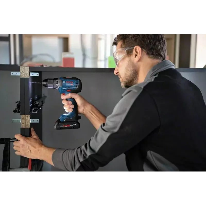 Bosch GSR 18V-55 1800 U/min 1 kg Μαύρο, Μπλε