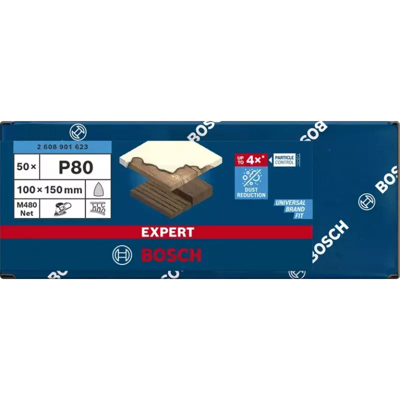 Δίχτυ λείανσης Bosch Expert M480 50 τεμ.