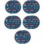 Σετ δίσκων λείανσης Bosch EXP O780 150 mm, 55 τεμ.