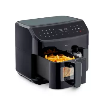 MEDION LIFE P20 Double 8,7 L 2600 W Φριτέζα θερμού αέρα Μαύρη