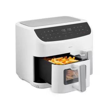 MEDION LIFE P20 Double 8.7 L 2600 W Φριτέζα θερμού αέρα Λευκή