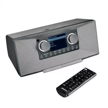 Internetradio MEDION LIFE P85333 — DAB+ / FM, 12 W RMS, 2,8 ίντσες TFT, Wi‑Fi 802.11a/b/g, 3,5 mm Καρφί, γκρι