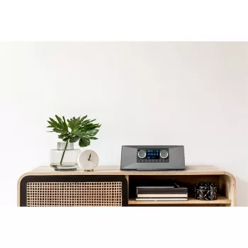 Internetradio MEDION LIFE P85333 — DAB+ / FM, 12 W RMS, 2,8 ίντσες TFT, Wi‑Fi 802.11a/b/g, 3,5 mm Καρφί, γκρι