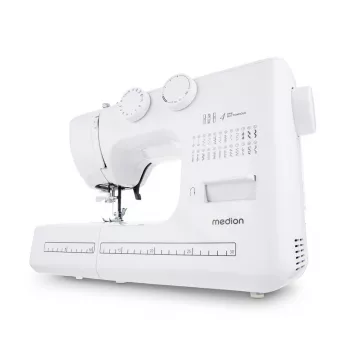 Ραπτομηχανή MEDION LIFE SM60 Ηλεκτρική 60W 3 Μασούρια Λευκή