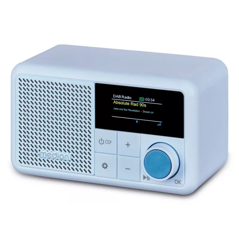 MEDION LIFE S66822 Φορητό ψηφιακό ραδιόφωνο Aqua