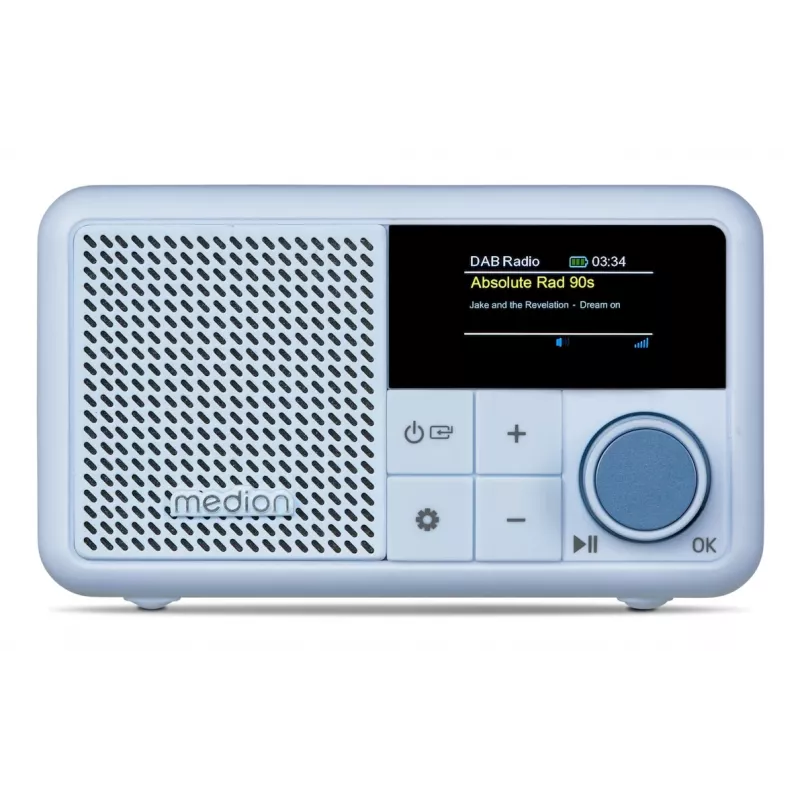 MEDION LIFE S66822 Φορητό ψηφιακό ραδιόφωνο Aqua