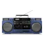 MEDION LIFE P66538 20 W Μπλε συμπαγές στερεοφωνικό — 20 W RMS, ηχεία 2 δρόμων, DAB+/PLL, Bluetooth 10 m, υποδοχή δίσκου μπροστά