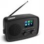 Ραδιόφωνο internet MEDION 50078817 — DAB+/FM, Wi‑Fi (802.11a/b/g), 5W RMS, 2,4 inch TFT, μαύρο, υποστήριξη Spotify, IPX1
