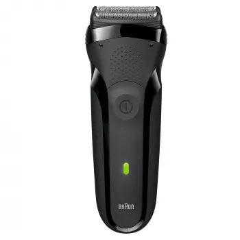 Braun Series 3 300s ξυριστική μηχανή με φύλλα trimmer μαύρη