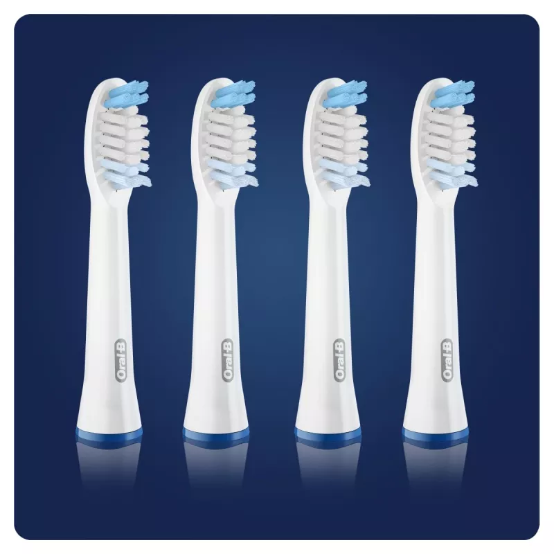 Oral-B Pulsonic Clean 4 τεμ. λευκό