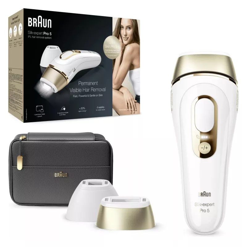 Braun Silk-expert Pro Silk·expert Pro 5 PL5140 Intense Pulsed Light (IPL) χρυσό, λευκό