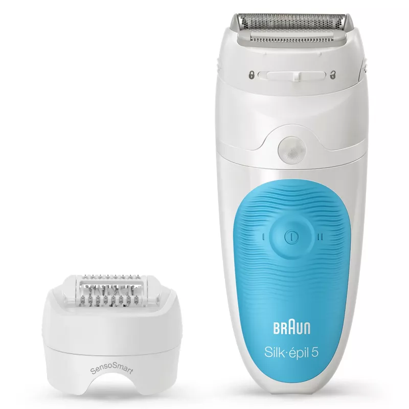 Braun Silk-épil 5 SES 5-605 28 τσιμπιδάκια μπλε, λευκό