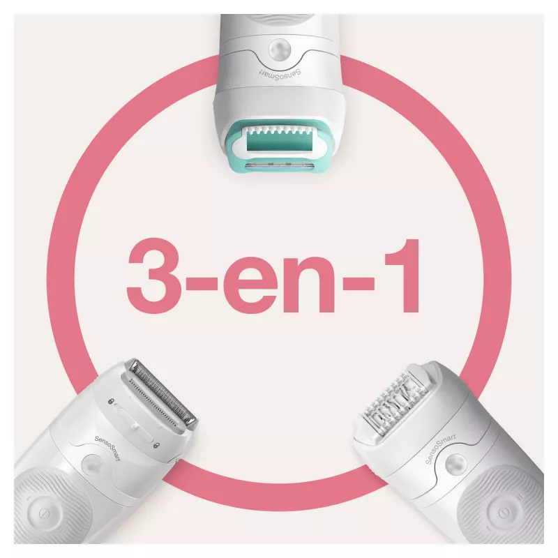 Braun Silk-épil 5 81770430 αποτριχωτική συσκευή 28 τσιμπιδάκια λευκό