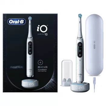 Oral-B iO Series 10 οδοντόβουρτσα ενηλίκων περιστροφική-παλινδρομική λευκό